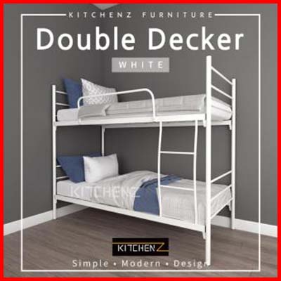 Kitchen Z 3V Double Decker Metal Bed