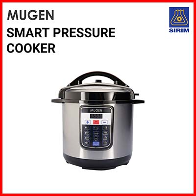 10. The MUGEN Multifunctional Smart Pressure Cooker 6L