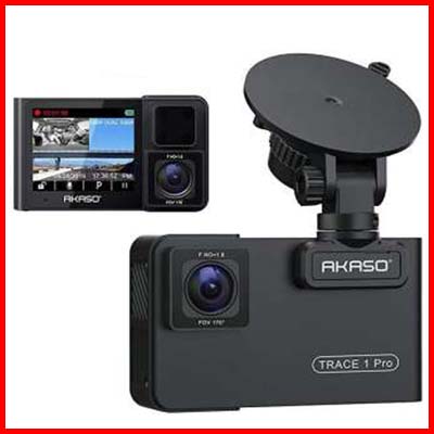 AKASO Trace 1 Pro Dual Lense Dash Camera