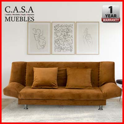 CASA MUEBLES IRIS 3-Seater Sofa Bed