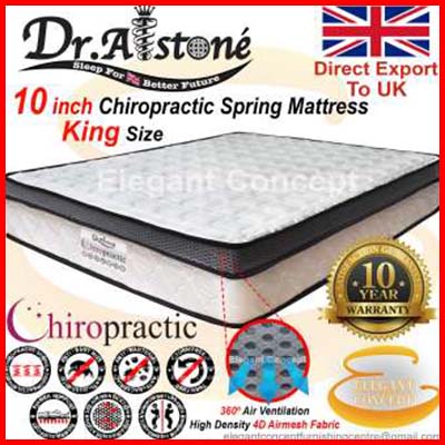 Dr.Alstone Chiropractic 10 inches Innerspring Mattress