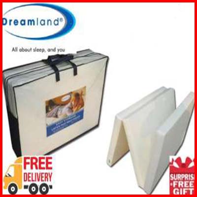 Dreamland Premium Latex High Density Foam Single Foldable Mattress