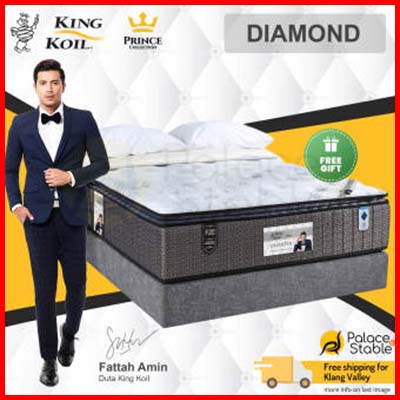 King Koil DIAMOND 13 inches Pocketed Coil Mattress