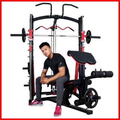 Vigor Fitness Smith Machine with Adjustable Bench Smith Cage XTECH-Z7