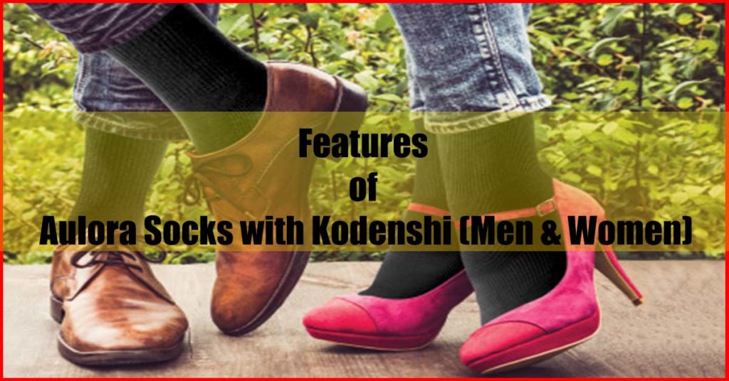 Features Aulora Socks with Kodenshi Men Women