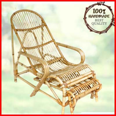 Every1 (RC380) Rattan Lazy Chair Handmade With Foot Rest