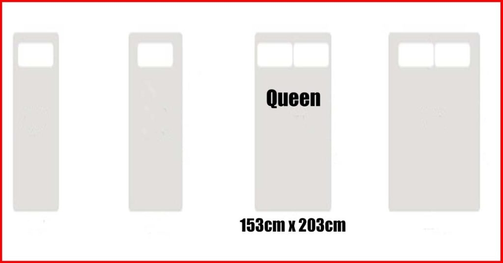 What the Queen bed size dimensions malaysia