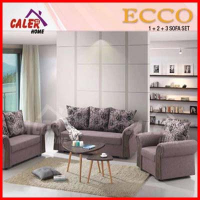 CALER HOME ECCO Fabric Sofa Set Moden