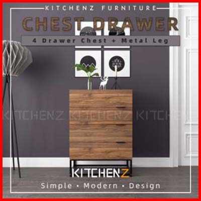 Kitchenz Noble Series Modernist Design Chest Drawer