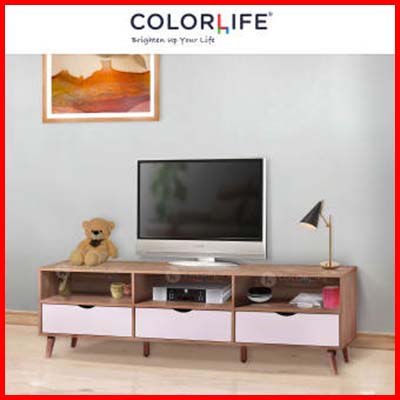 Colorlife Oricia 6ft TV Cabinet