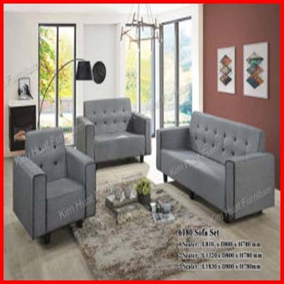 Kim Huat Furniture 1+2+3 Seater Sofa Set Moden