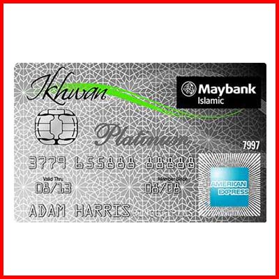 1. Maybank Islamic Ikhwan American Express Platinum Card-i