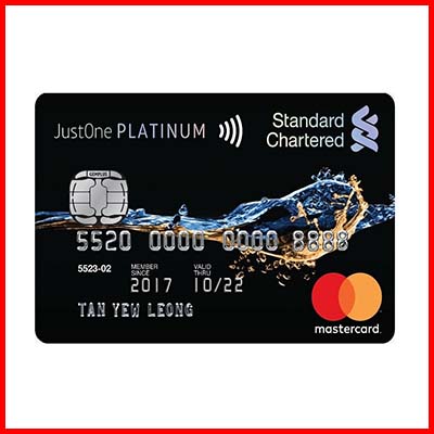 Standard Chartered JustOne Platinum MasterCard