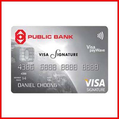 Public Bank Visa Signature Credit Card
