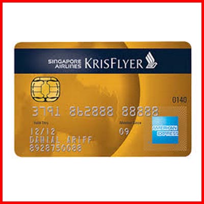 Singapore Airlines KrisFlyer American Express Gold