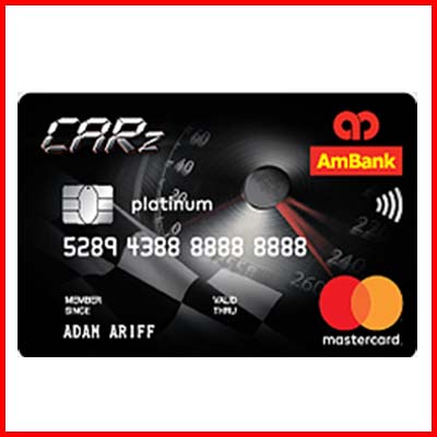 5. Ambank Carz Platinum Mastercard