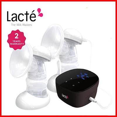 Lacte Duet Omnia Electric Rechageable Double Breast Pump Malaysia