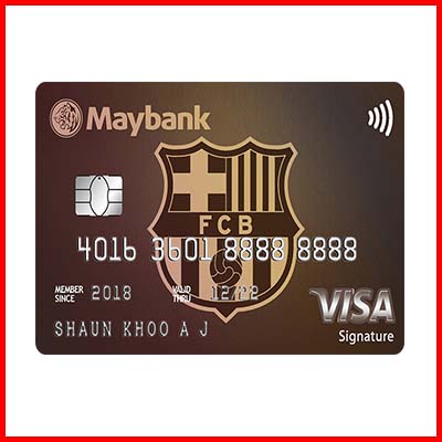 Maybank FC Barcelona Visa Signature