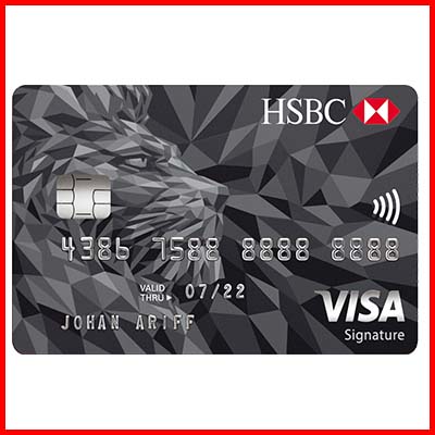 8. HSBC Visa Signature Card