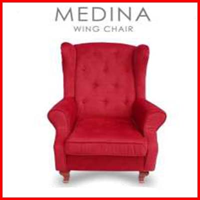 Viva Houz MEDINA Wing Chair Sofa