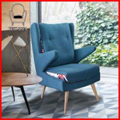 SF 222 Fabric High Back Wing Chair