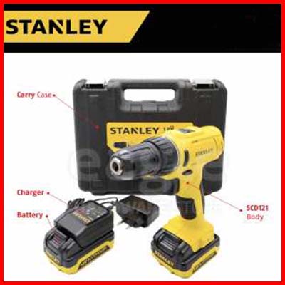 Stanley SCD121S2K-B1 12V Cordless Drill