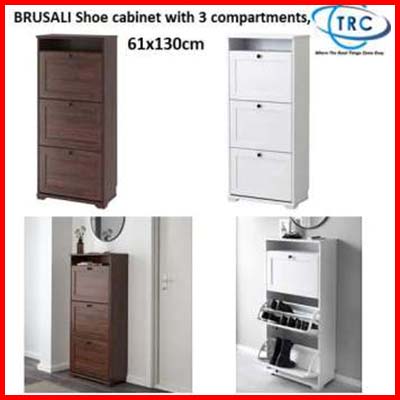 Ikea BRUSALI Shoe Cabinet