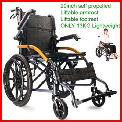 TabTab Light Weight Wheelchair with Big Wheel