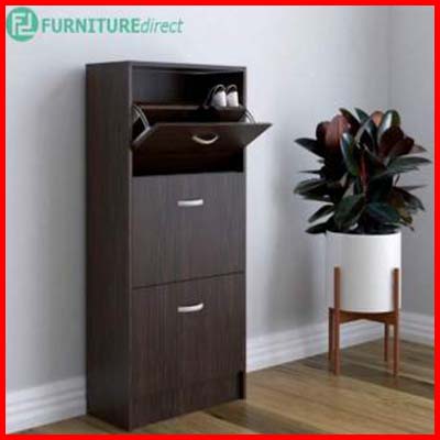 Furniture Direct PHILIP 3 Doors Shoe Cabinet