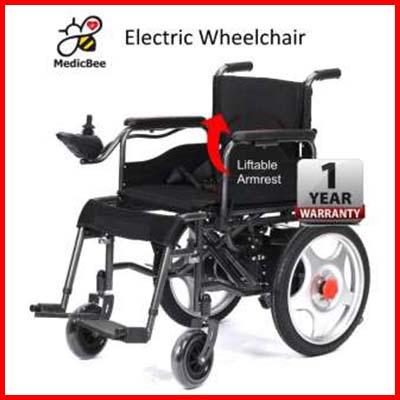 MedicBee Electric Foldable Wheelchair