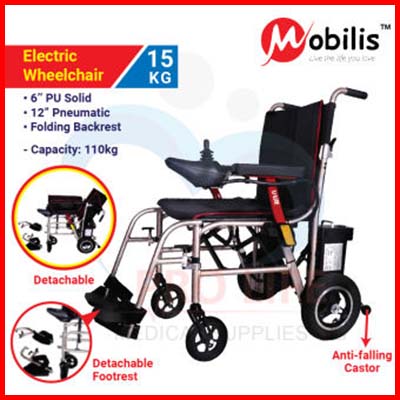 Mobilis Electric Wheelchair MO E500LX