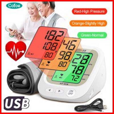 Cofoe Automatic USB Charging Upper Arm Blood Pressure Meter