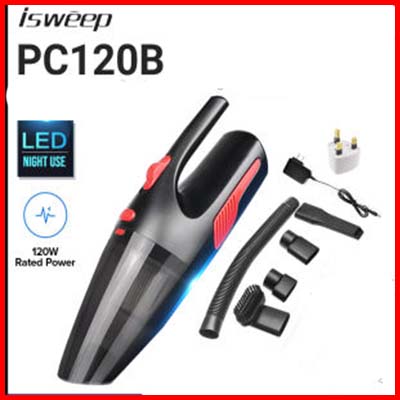Isweep PC120B Universal Car Vacuum Cleaner