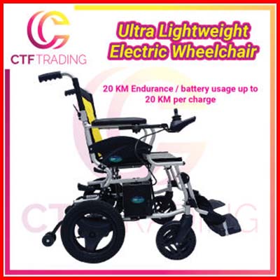 MedicPlus CTF Ultra Lightweight Electric Wheelchair
