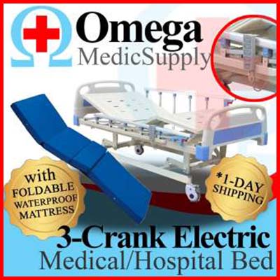 Omega - 3 Function Electric Hospital Medical Bed