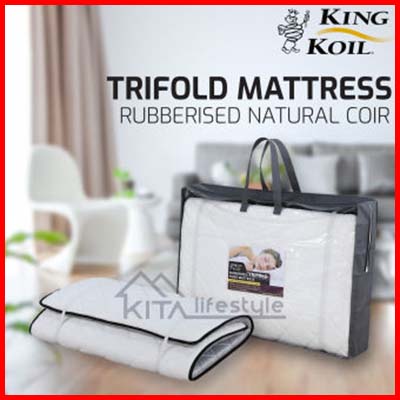King Koil Rubberised Coconut Fibre Foldable Mattress