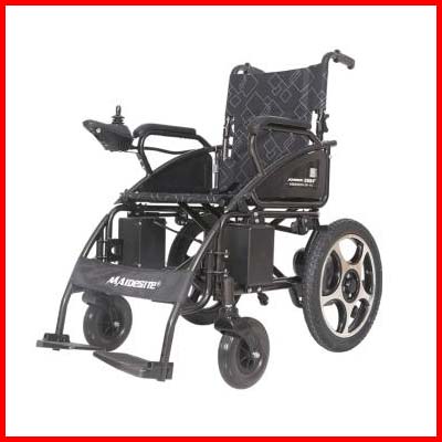 Omega Steel Electric Wheelchair