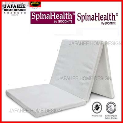 JFH Goodnite Spinahealth Alpine Rebond Foam Foldable Mattress with carry bag 2inch