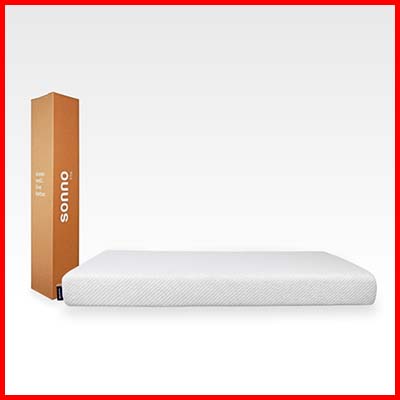 Sonno Lite Super Single Size 2-Layer Memory Foam Support Foam 7 inches 18cm Mattress