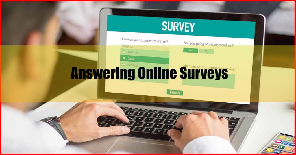 Answering Online Surveys