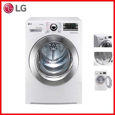 LG 8KG Dryer with True Steam and Sensor Dry TD-C8066WS