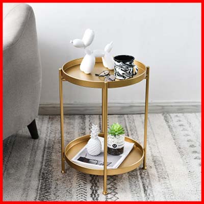 Golden Nordic Side Table Premium Quality