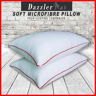 Dazzler Max 100 % Microfibre Premium Good Quality Pillow