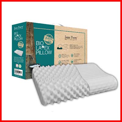Jean Perry Bio-Latex Massage Pillow [100% Natural Latex]