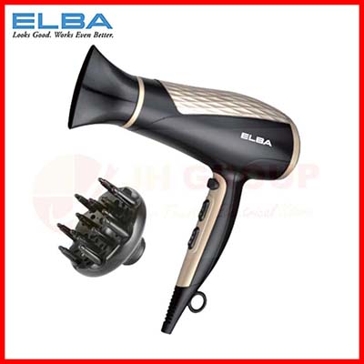 ELBA EHD-J2238 (CG) 2200W Hair Dryer with Cool Shot Function
