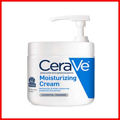 CeraVe Moisturizing Cream – Daily Face and Body Moisturizer for Dry Skin