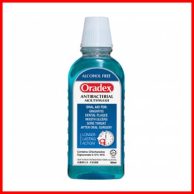 Oradex Antibacterial Mouthwash