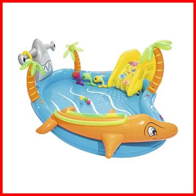 Bestway Inflatable Fantastic Aquarium Swimming Play Pool For Kids