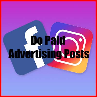 Do Paid Advertising Posts