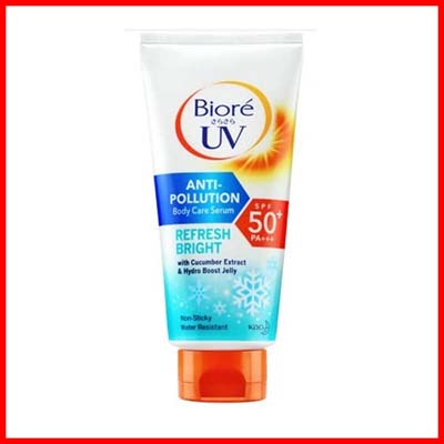 Biore UV Anti-Pollution Body Care Serum Refresh Bright